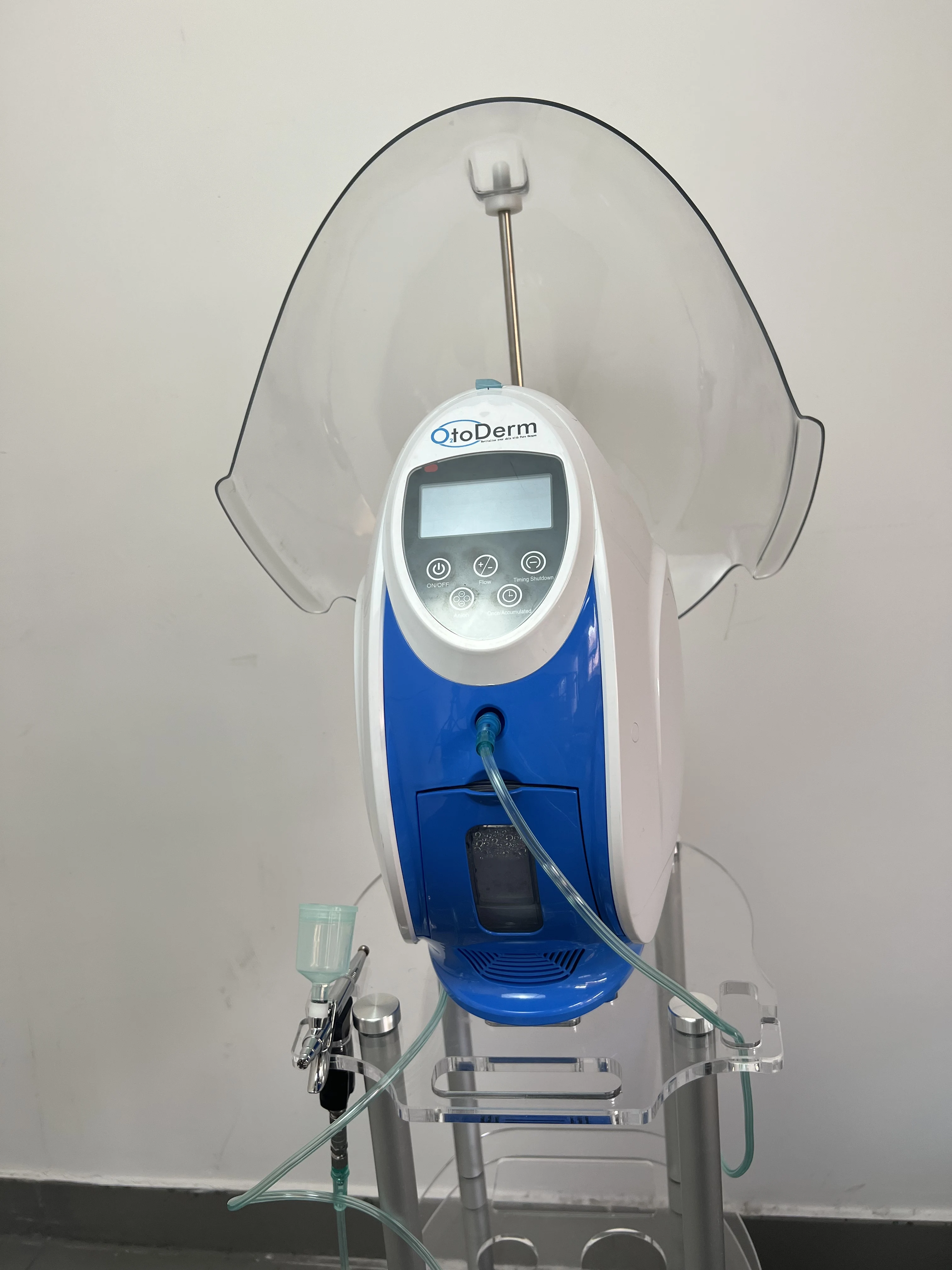 

LED Oxygen Facial Treatment Machine Anti-Aging Skin Oxygen Facial Capsules Skin Rejuvenation Salon Equipment
