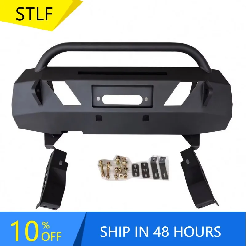 

Zuimi High-end Spedking 4x4 Accessories Car Steel Front Bumper For Tacoma 2016 -2022 Car Bumper