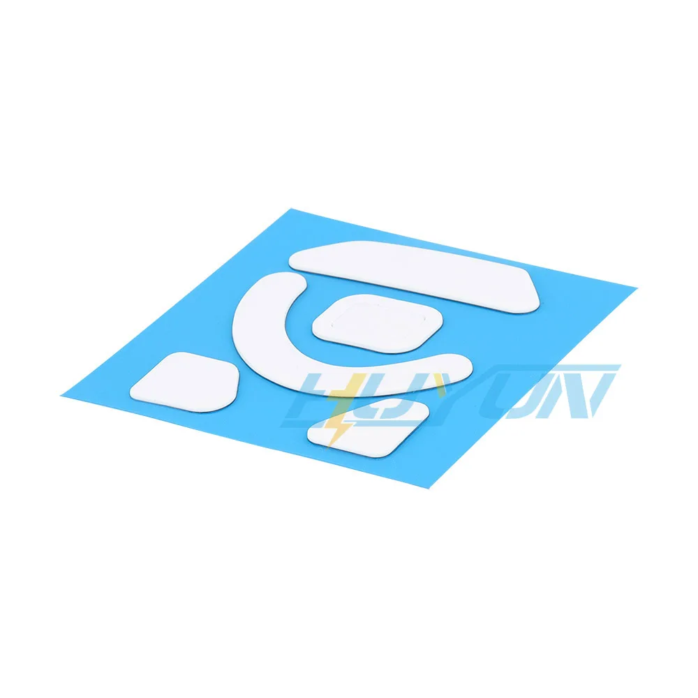 2 Sets Rounded Curved Edges Mouse Feet Skates for RAZER Basilisk V3X HyperSpeed