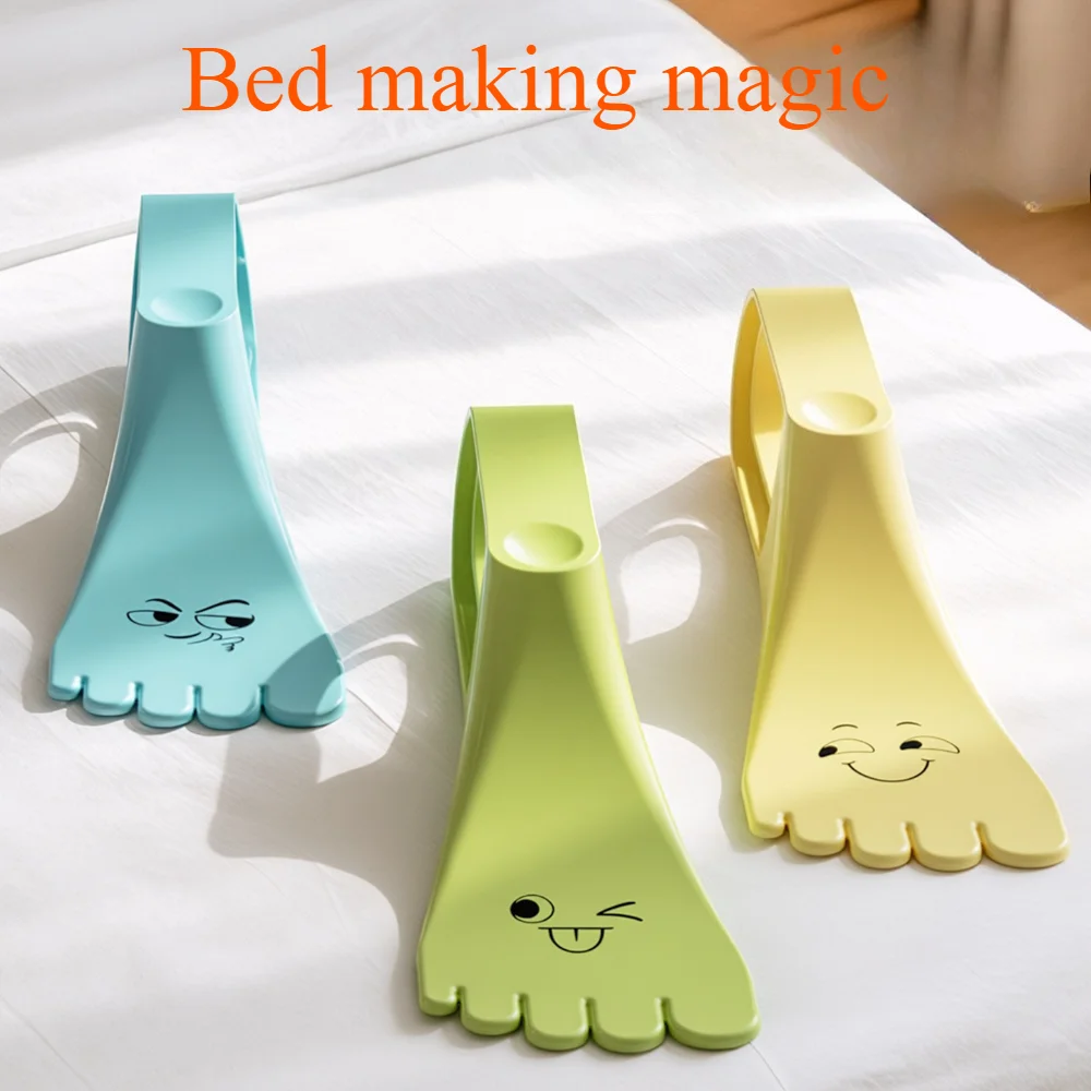 Cute Foot Bed Sheet Tucker Mattress Lifter Labor Saving Bed Making Helper
