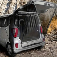 Breathable Car Tailgate Door Screen Mesh for SUV Trunk Camping Car Tent Mosquito Net Closed Car Net Covers