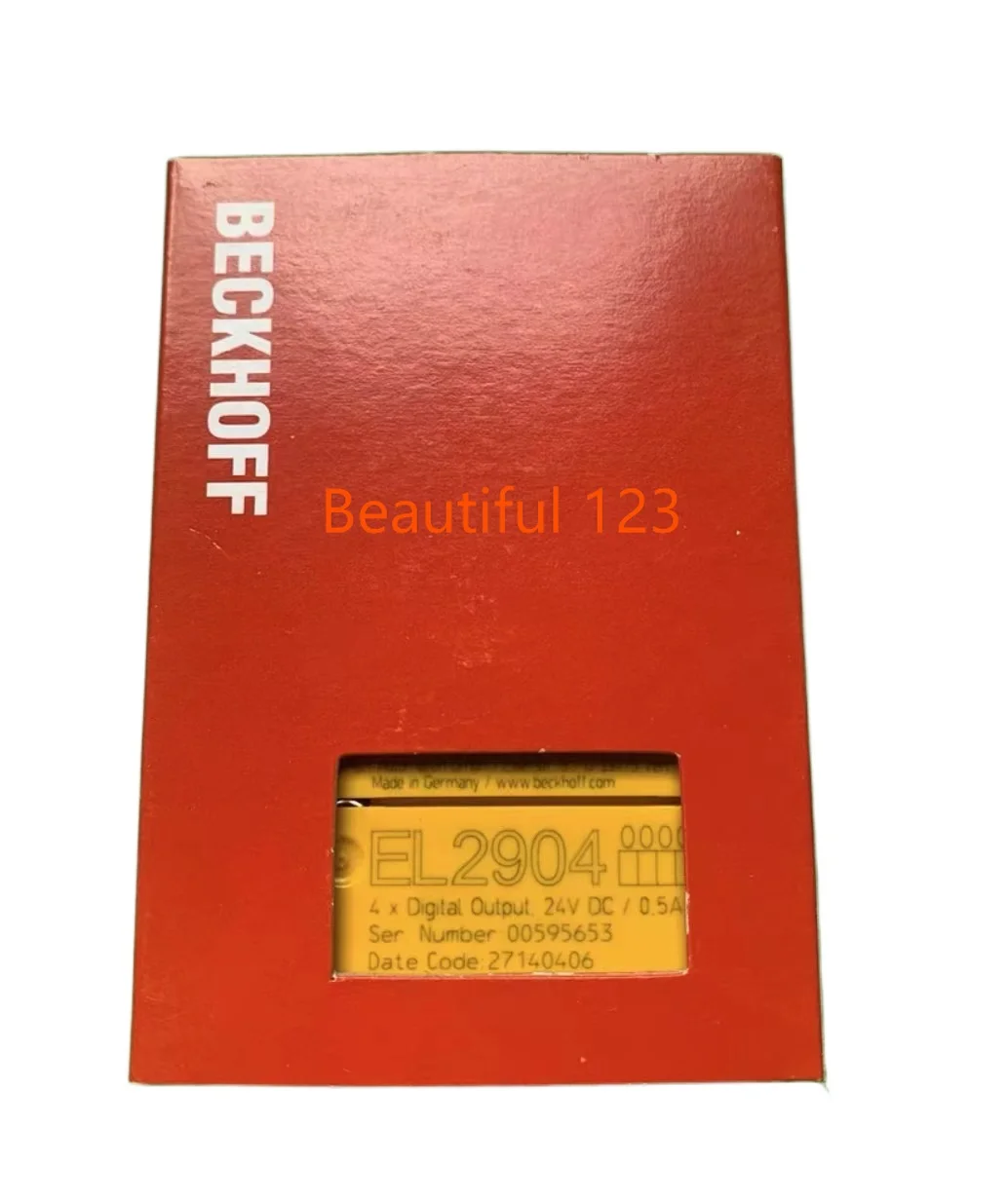 

New Beckhoff terminal security module EK1122 EL1018 EL1859 EL1904 EL2904 EL6900 EL3314 EL3162 EL4024 EL5001 EL5101 EL5151