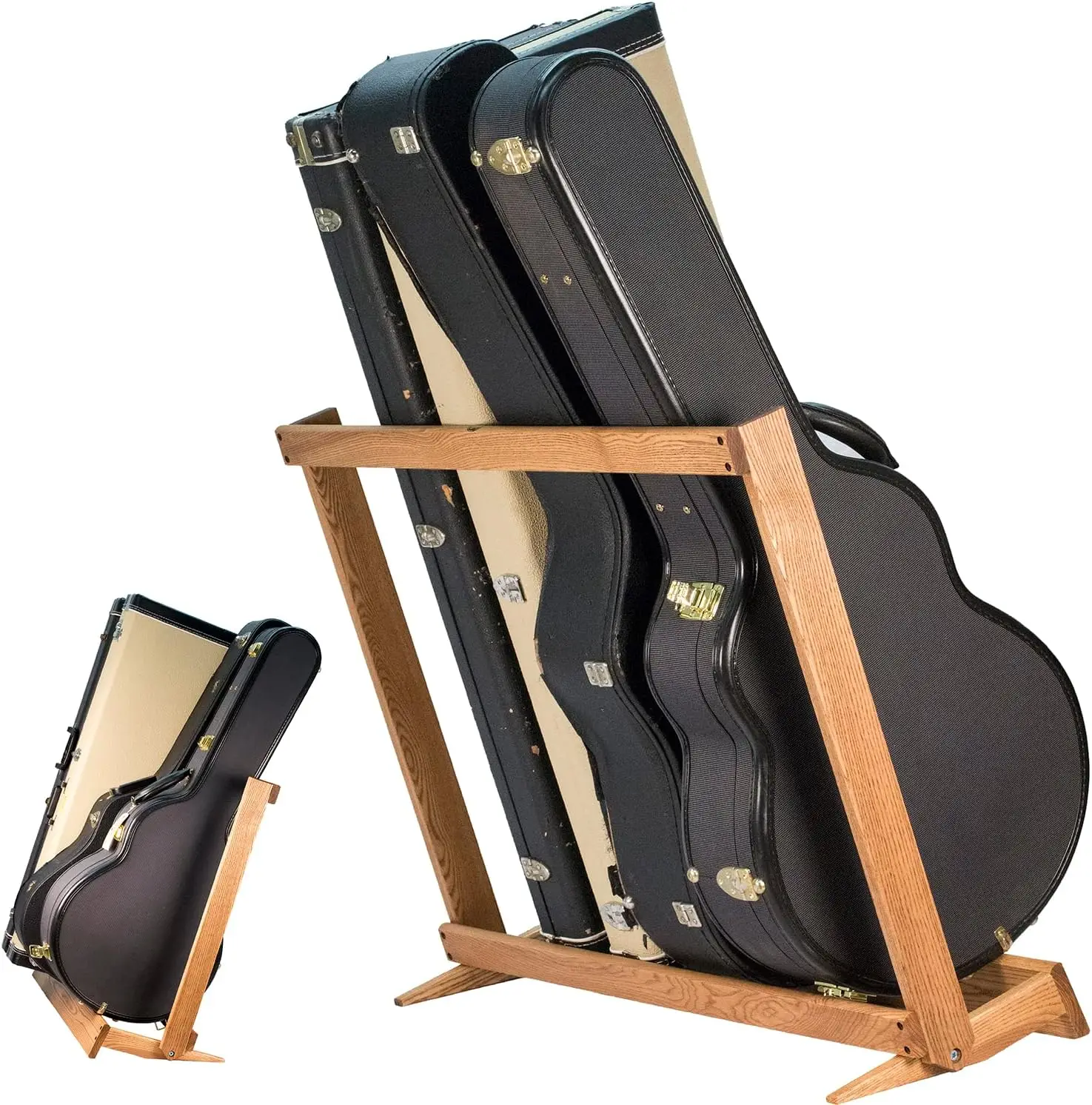 CC29 Folding Hardwood Guitar Case Rack