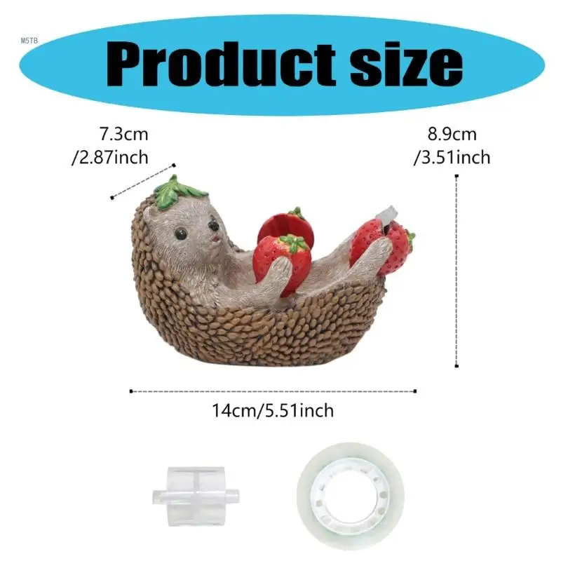 Verpackung Band Cutter Igel Band Dispenser Cartoon Tier Band Cutter Schule Büro Liefert für Geschenk Verpackung Dropship