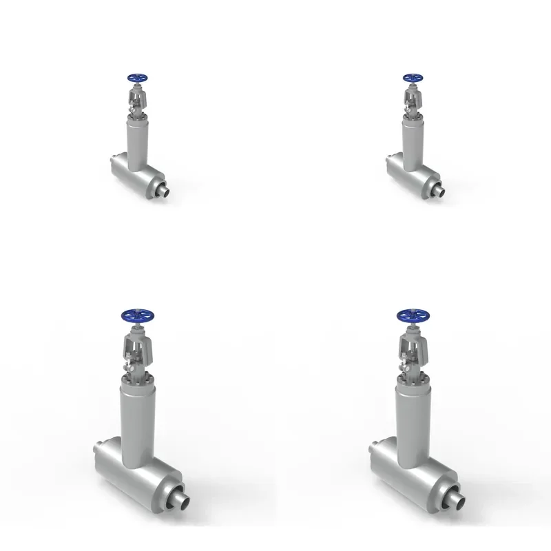 for Heavy Duty Vacuum Jacketed Manual Globe Valve for Mining Industry Cryogenic Gases  LH2 LN2