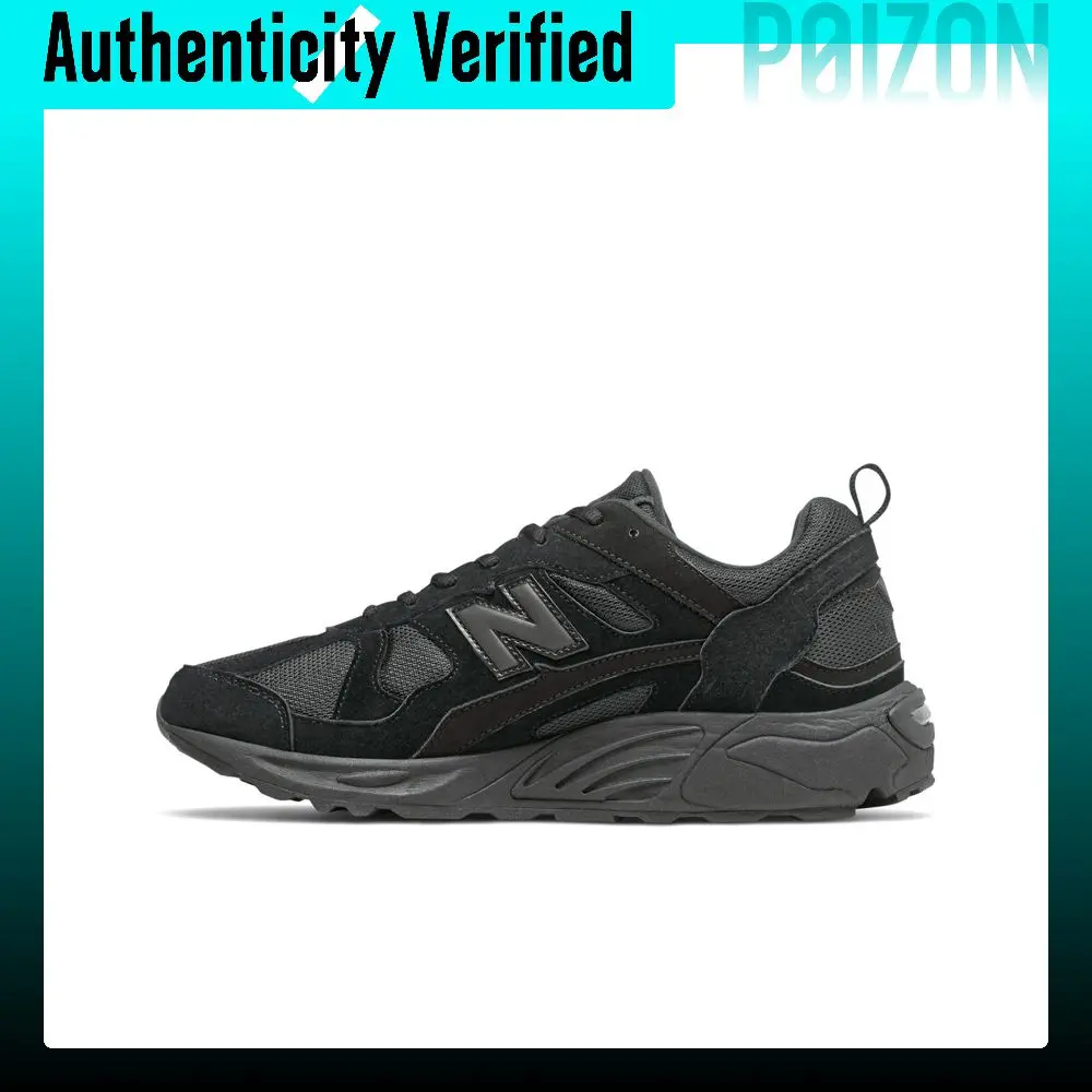 Zapatos casuales New Balance NB 878, modelo unisex de caña baja, color negro, CM878XL.