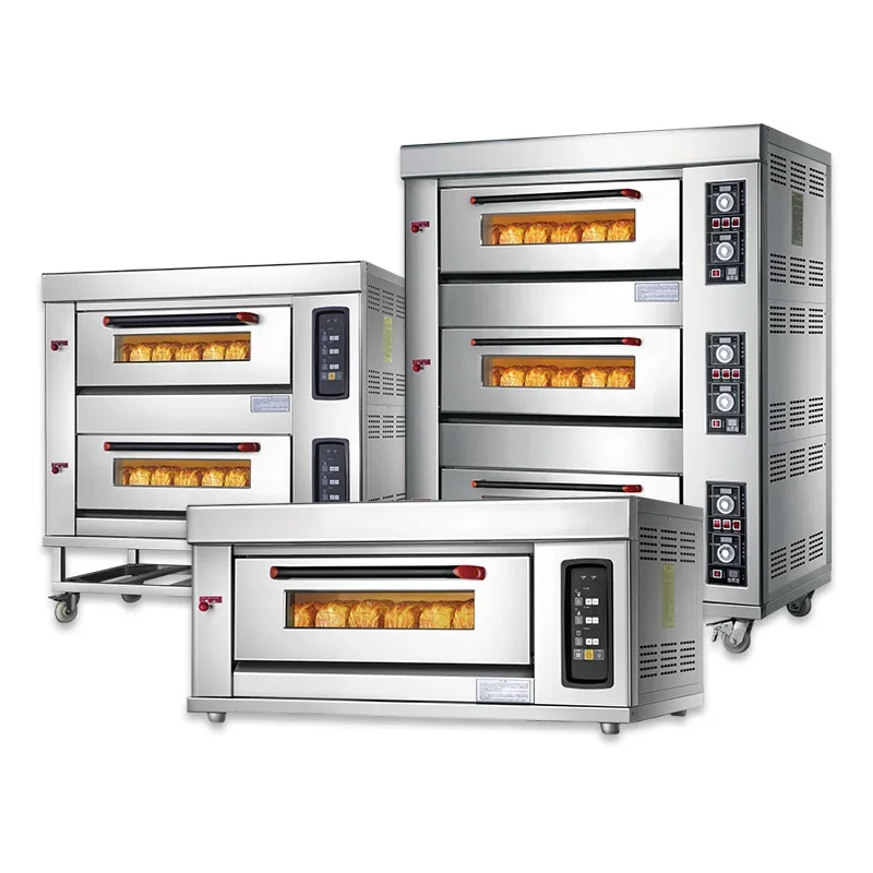 

Gas Oven Commercial Stall Large Capacity Bread Baking Equipment Large Scone Oven Commercial Second Floor