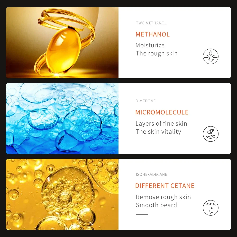 30 مللي زيت اللحية للرجال ترطيب عميق تنعيم تليين مصل نمو اللحية يحسن التجعد النباتات الطبيعية جوهر العناية باللحية