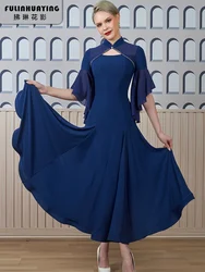 2022 Woman New Ballroom Waltz Modern Dance Dress Competition Standard Dancing Clothes Y0313