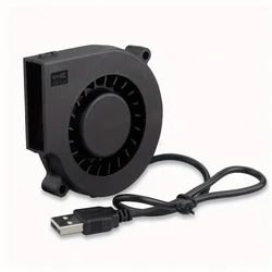75mm USB Fan Cooling Turbo Blower Brushless 3D Printer 5015 7515 7525 7535 For Extruder DC Cooler Power Inverter Air Pump PC CPU