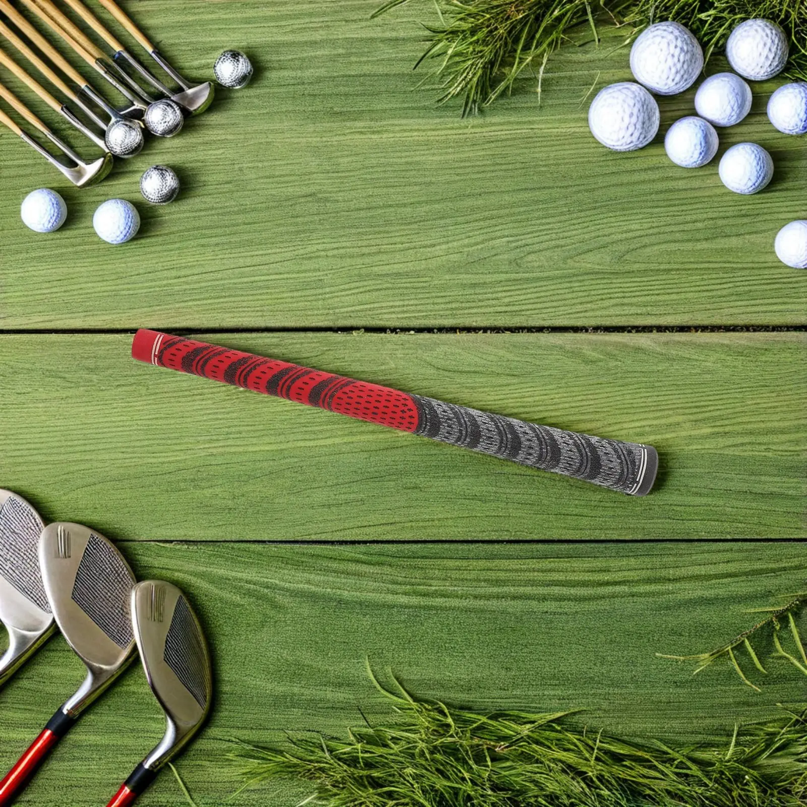 Golf Club Rubber Grip Wrap Anti Slip Comfort Control Putter Replacement Practice Training Aid