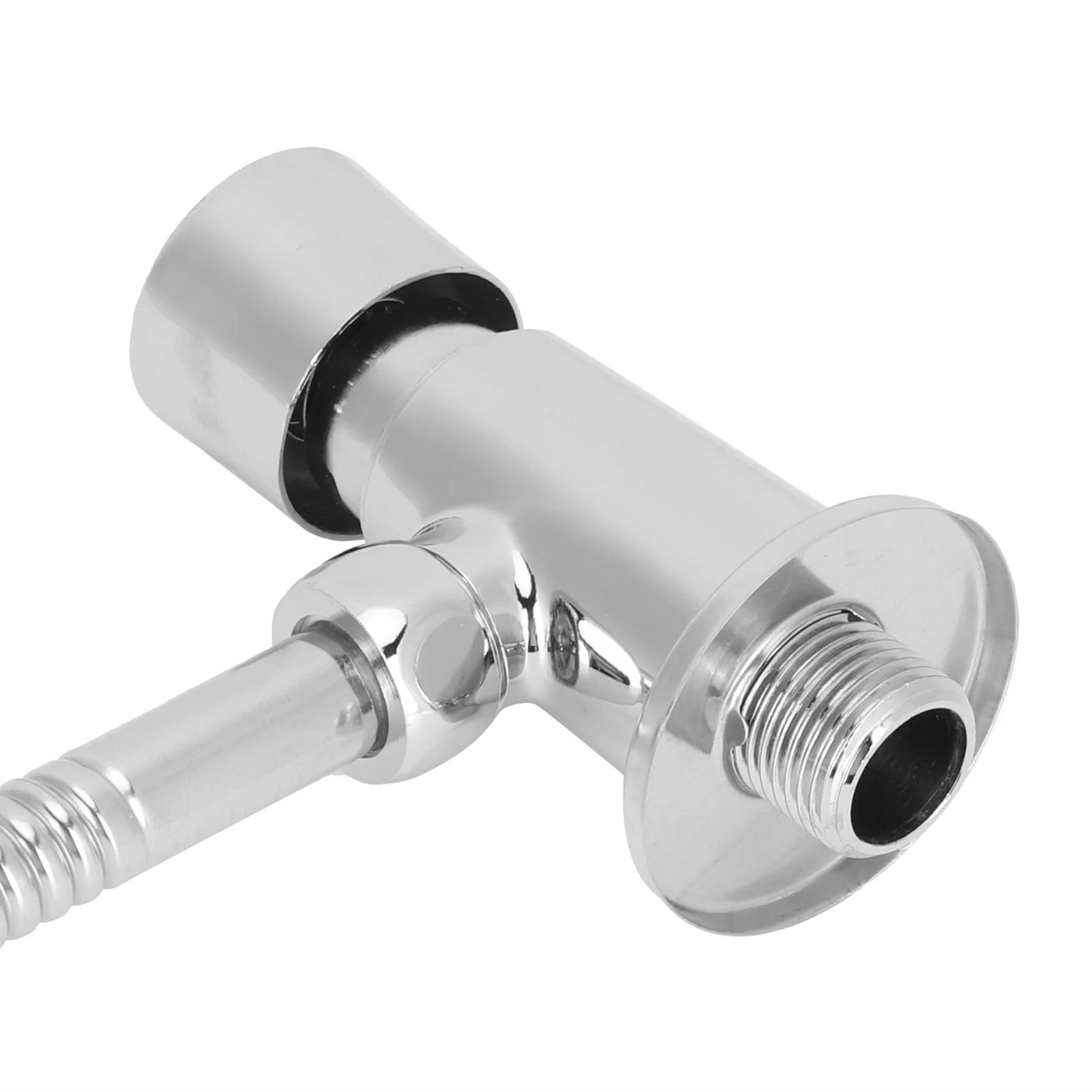 صمام تدفق مبولة للمرحاض متعدد الوظائف ، نوع الضغط اليدوي ، لوازم مرحاض الحمام المنزلي ، ملحقات الحمام