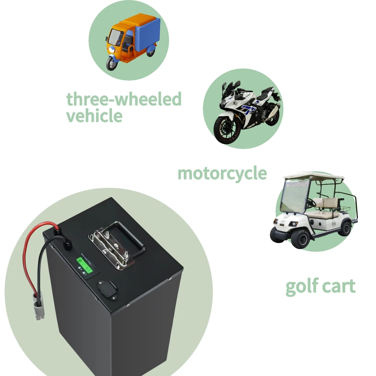100Ah 60V 60Ah 80Ah 30Ah 60V 40Ah 150Ah 120Ah lifepo4 Lithium battery pack with Bluetooth APP BMS 30A 50A 100A Discharging