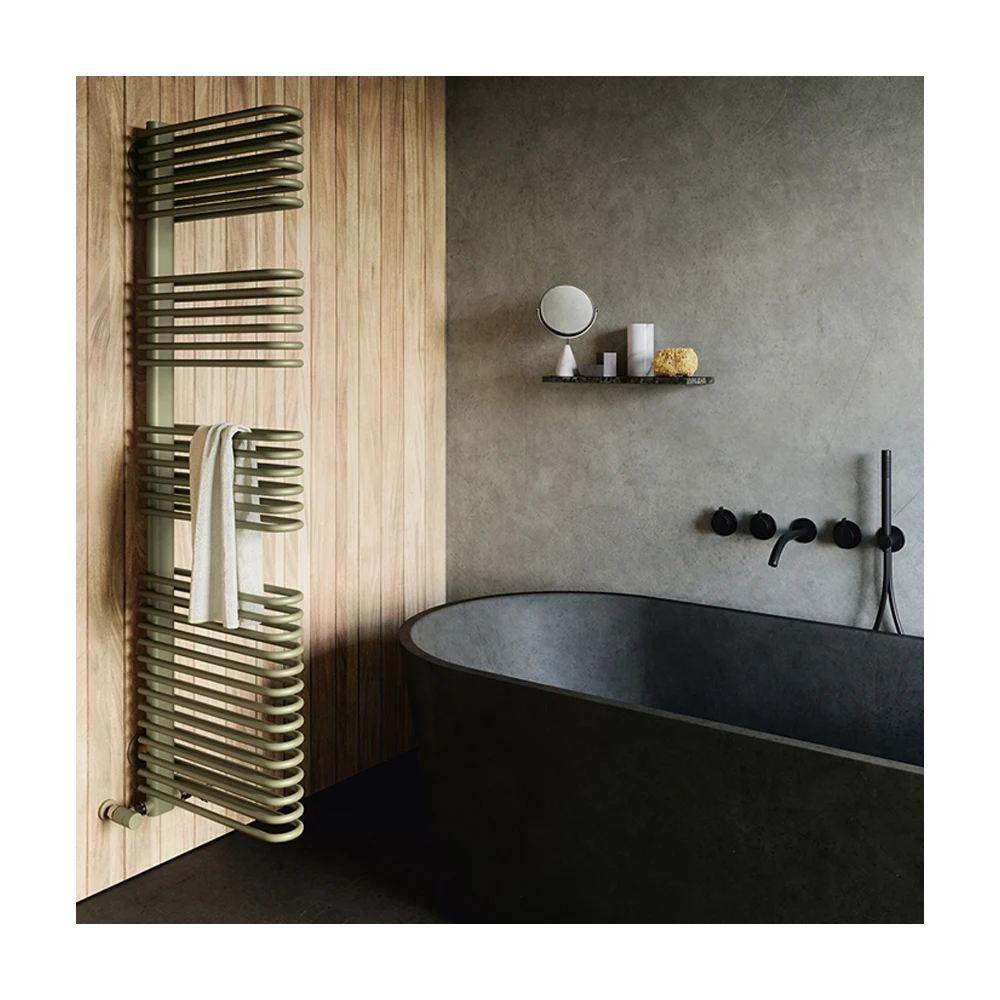 Custom New Smart Water-Based Towel Warmer Rail Big Radiator Single Heater For Bathroom Use