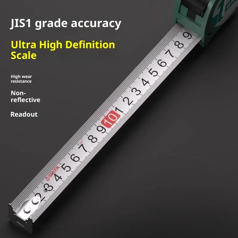 SATA Tape Measure 3/5/7.5meter Household Portable Ruler Thickened Hardened Steel Tape Measure High-precision Circle Ruler