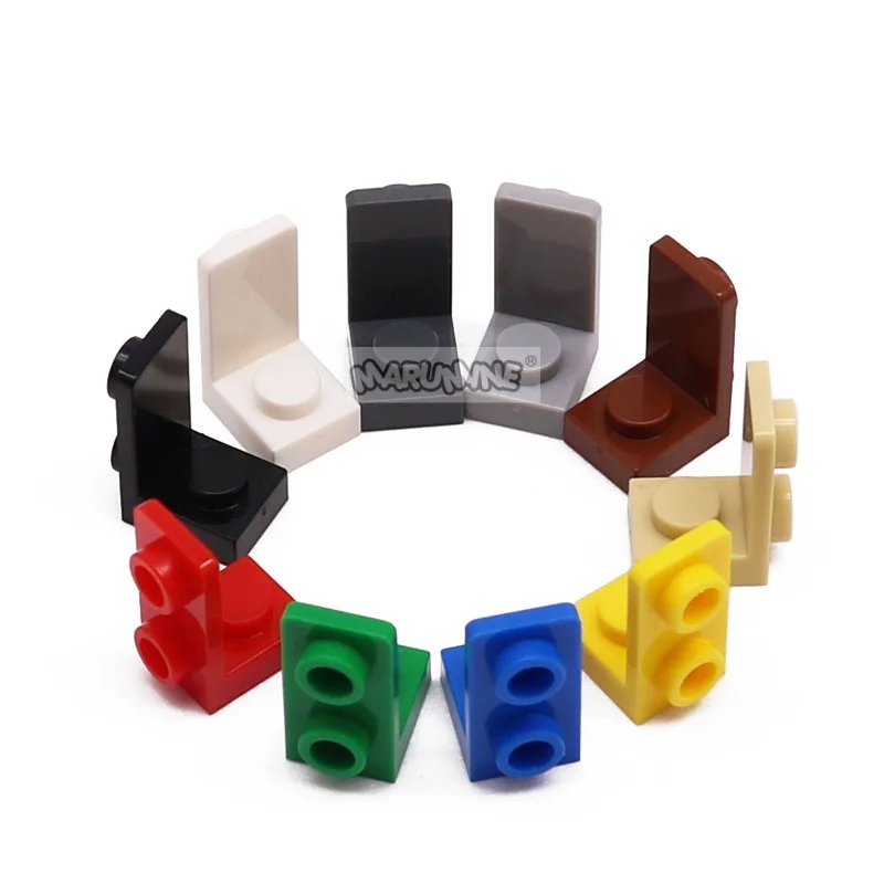 Marumine 300 قطعة MOC 73825 قوس 1x1-1x2 ملحقات مقلوب متوافق مع التكنولوجيا الطوب لتقوم بها بنفسك الإبداعية أطقم منمذجة ألعاب أطفال