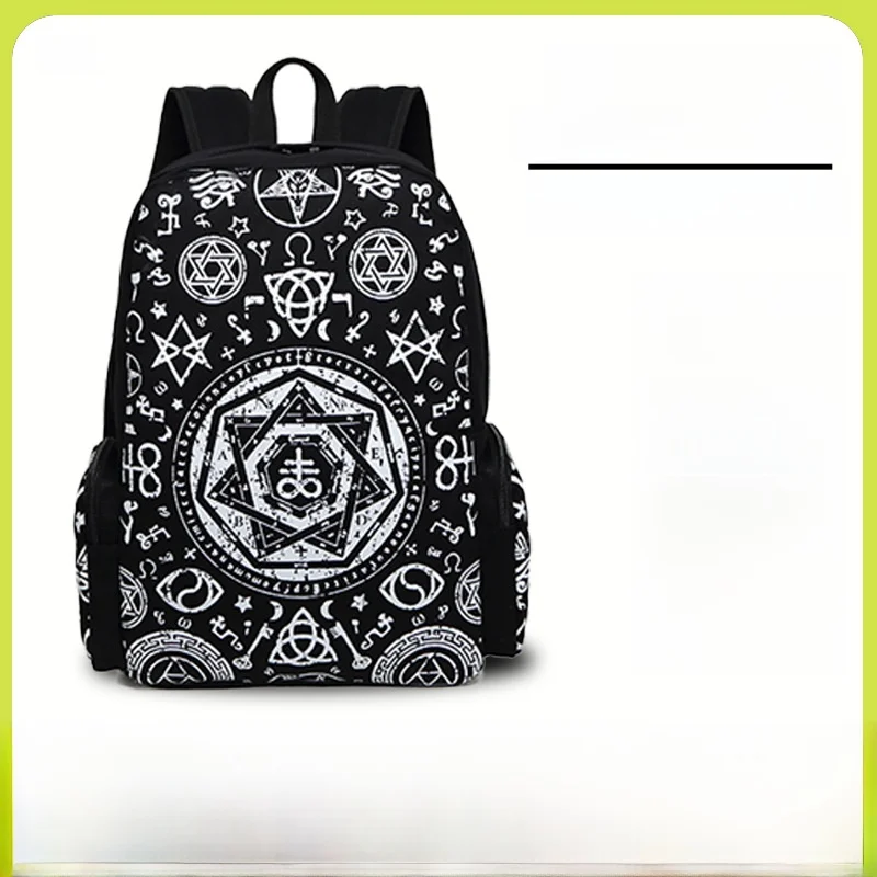 mochila-de-lona-con-capucha-y-estampado-de-hexagrama-estilo-gotico-oscuro-bolso-de-hombro-casual-juvenil-fabricante-chino