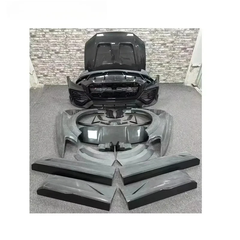 Applicable to Q8/RSQ8 Compatible MS-Style High-Quality  Dry Carbon Fiber Bumper Customization