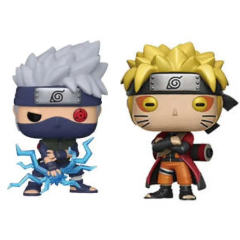 Hot 4Pcs Funko Pop NARUTO Anime Figure Toy Pvc Model Doll Collectible Action Figuras Bluey Kids christmasBirthday Gift Toy