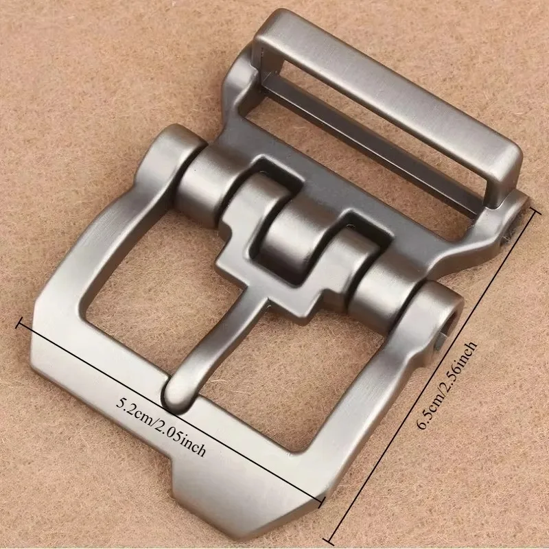 2026 männer Echtes Leder Pin Gürtel Schnalle Kopf Mode Legierung Gürtel Schnalle 4,0 cm Pin Gürtel Schnalle für männliche Jeans Hosen Bund – Detail 8