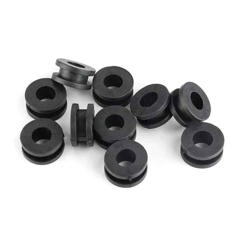 10 PCS Motorcycle Rubber Grommets Bolt Kit  Grommets Gasket Fairings Bolt Valve Motorcycles Side Cover Cushion Accessories