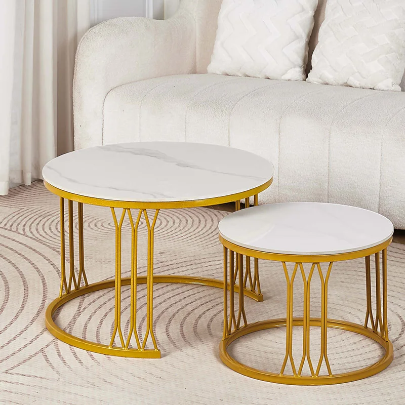 

Simple high-end coffee table household living room sofa size coffee table combination manufacturer supply store reception coffee