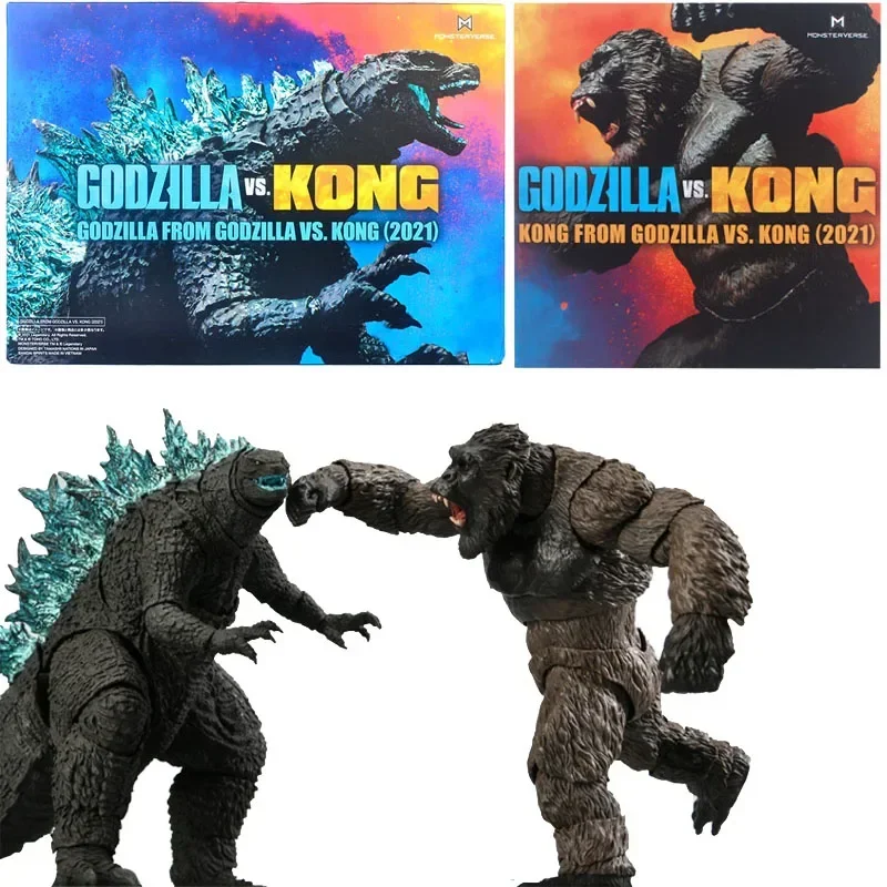 2021 King Kong Vs Godzilla Action Figure Movie Model Movable Joints  Godzilla Action  Figma Toys For Children Kids Gifts