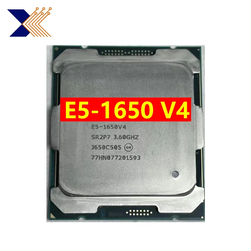 CPU E5-1650V4 SR2P7 3.60GHz 6-Cores 15M LGA2011-3 E5-1650 V4 processor E5 1650V4