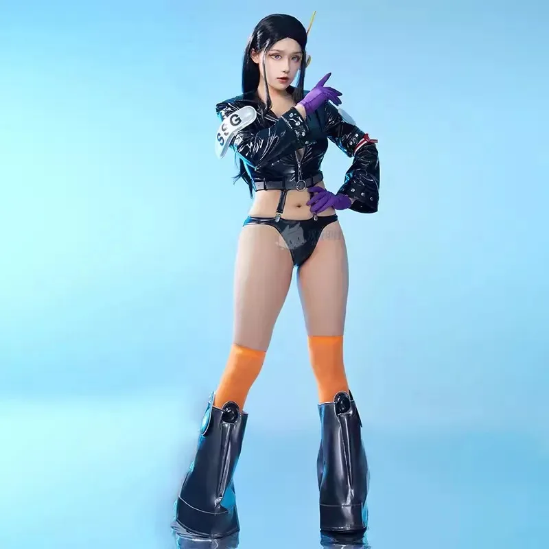 Anime Robin Cosplay Costume 106 Nico Robin Sexy lingeries Bikini Halloween Costumes Cosplay Sexy leather Costume Wig