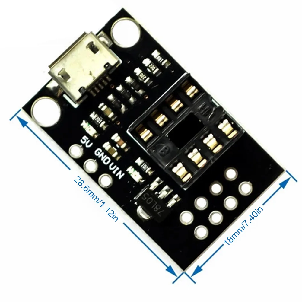 ATTINY85 Digispark Kickstarter Mini ATTINY85 Module USB/DC 5V Micro USB Development Board Mini Module for Arduino IIC I2C USB