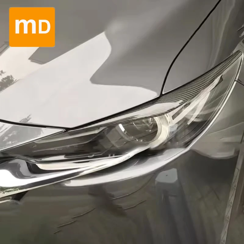 2017 Mazda CX5 Front Headlight Eyebrow Sticker DG Type Headlight Eyebrow Decoration Sticker Eyelash