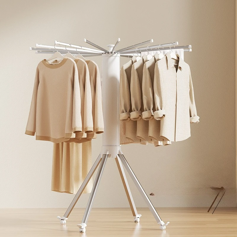 tendedero, tendedero plegable de piso a techo, uso doméstico en balcón