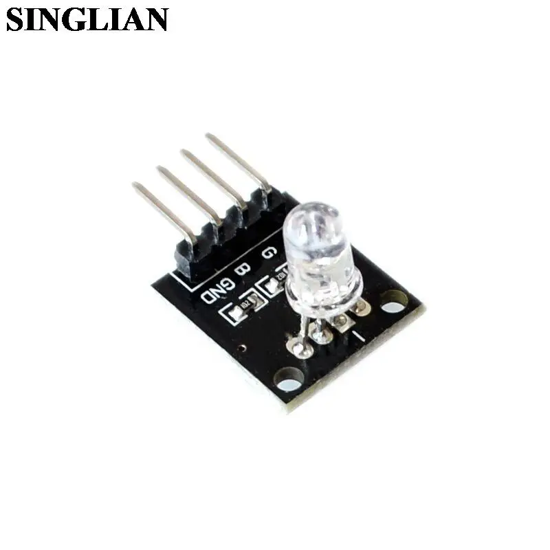 Module LED tricolore KY-016 pour Arduino, 10 pièces/lot