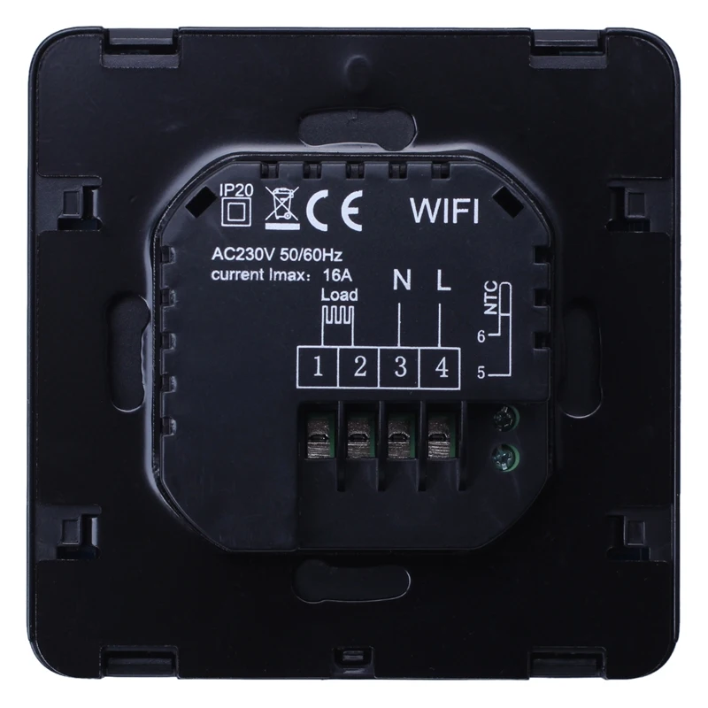 16A08-3JH-WIFI Thermostat Electric Heating Floor Voice Control Programmable Room Temperature Regulator