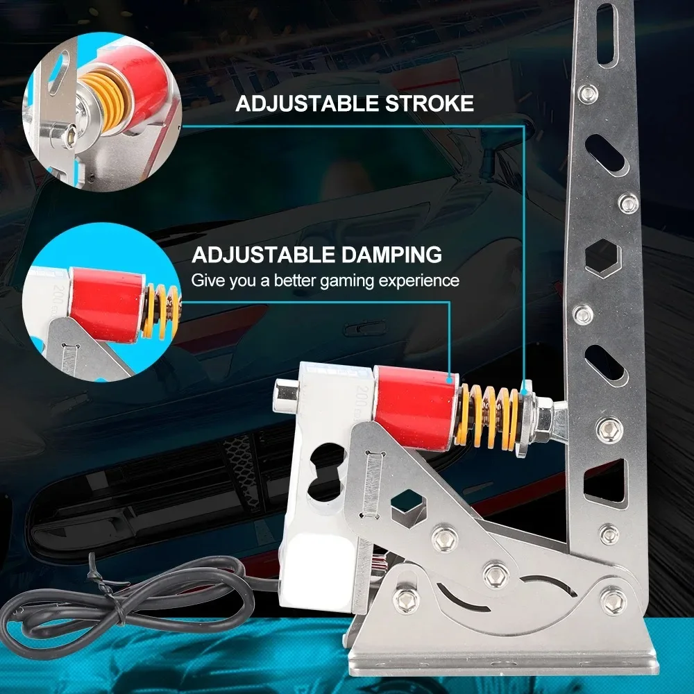 محاكاة سباق فرملة اليد Usb Sim 64bit تحميل خلية ل رالي ألعاب قابلة للتعديل الفرامل ل Logitech G29/G27/G25/ G920T300 T500 RS PC #5