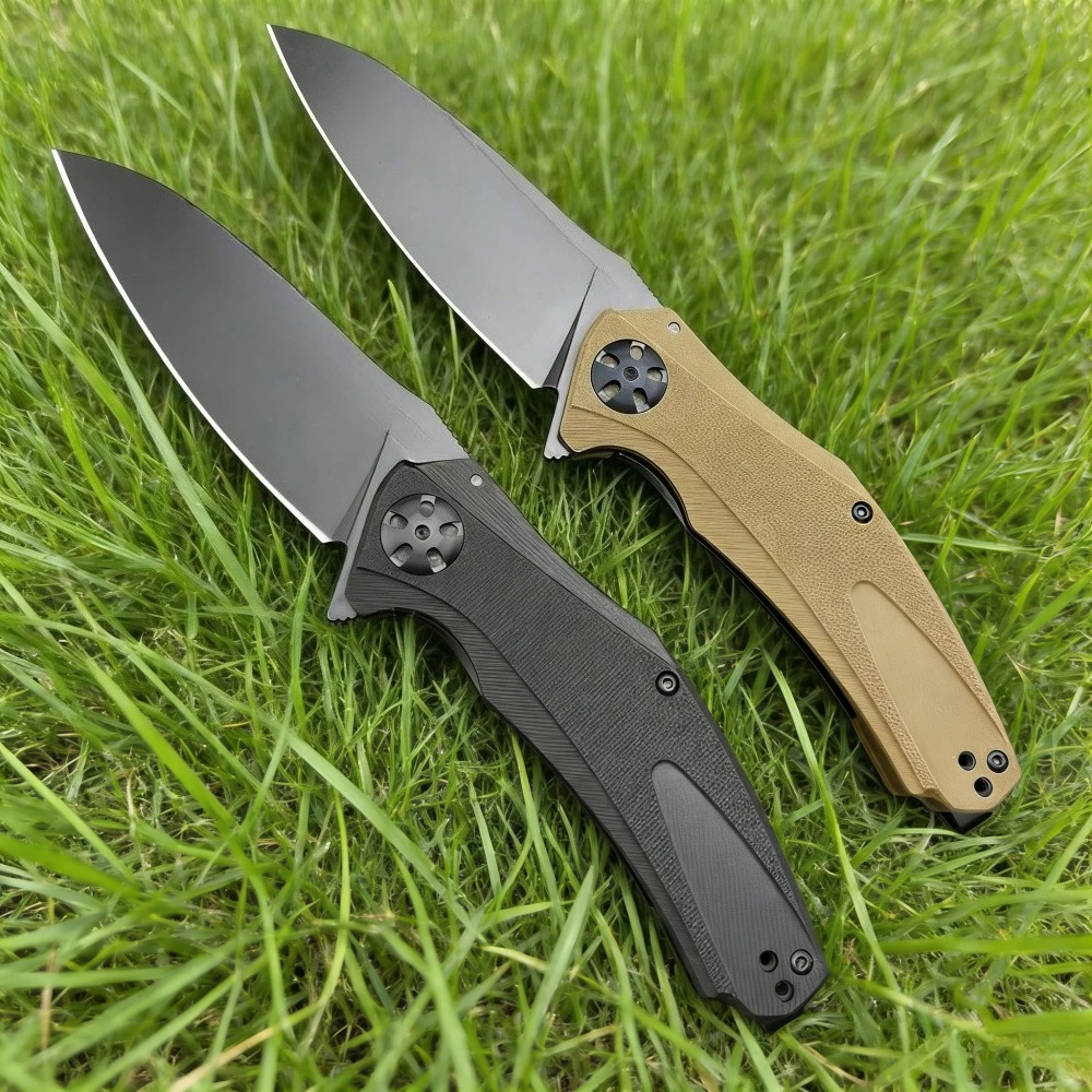 

Utility EDC Folding Knife Lightweight Durable Knives 8Cr14Mov Blade G10 Handle Top Quality Outdoor Camping Pocket Knife