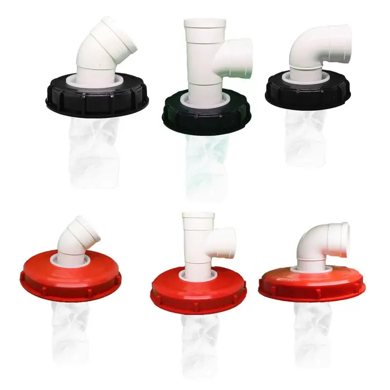 

IBC Lid Filter Cover IBC Ton Barrel Cover CapWith Nylon Filter With Venting For Rainwater IBC Tank For Home Garden Supplies