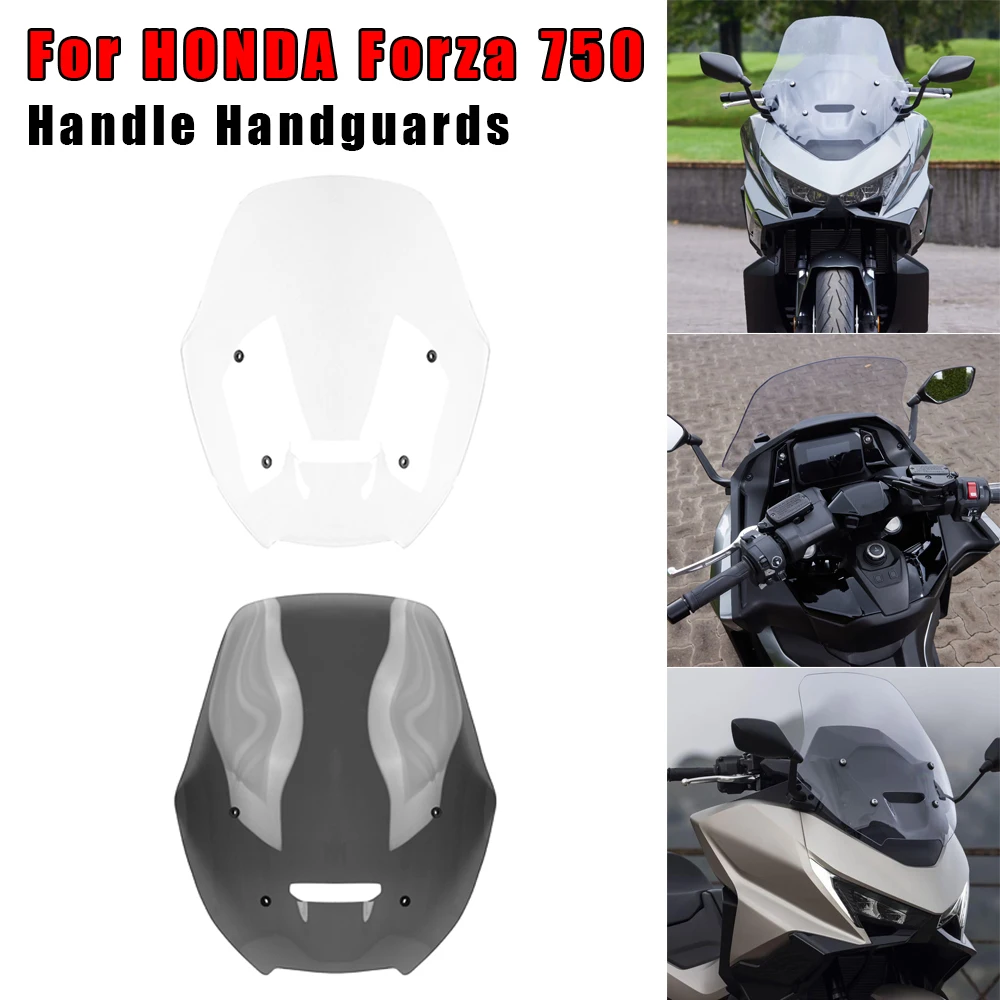 

Motorcycle Windshield Heightened Windscreens Parts Wind Deflectors Accessories NSS750 NSS 750 FORZA750 Forza 750 2025 For HONDA