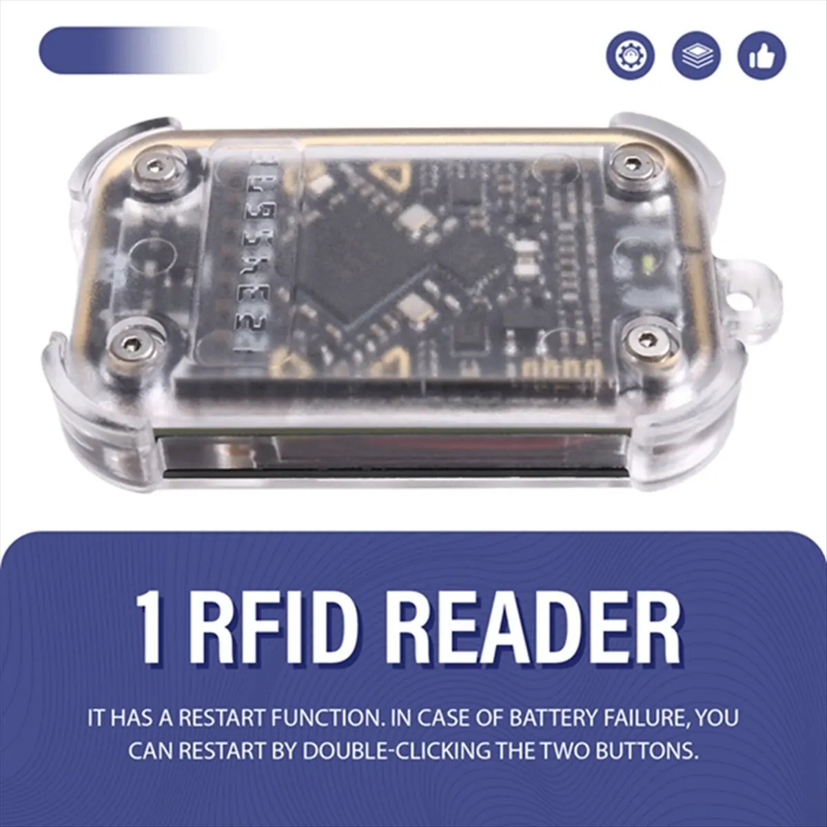 Chameleon V2.0 RFID قارئ الشرائح الذكية المحاكي NFC الناسخ 125K 13.56Mhz بطاقة فك تشفير الحرباء Ultra + 2XCUID المفاتيح #1