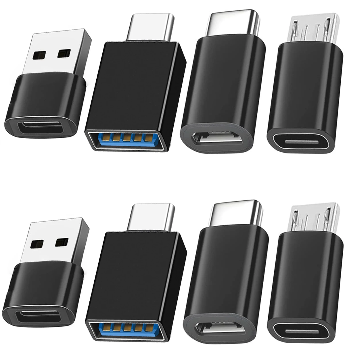 8Pcs Usb To Usb C A…