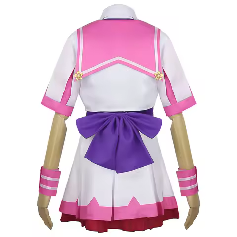 Anime Uma Musume Pretty Derby Special Week Cosplay Costume School Uniform Lolita Dress Wig for Women Girls
