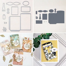 Mini Pocket Envelope Metal Cutting Dies For DIY Card Making Scrapbooking Crafting Supplies Template Photo Album Paper Dies Craft