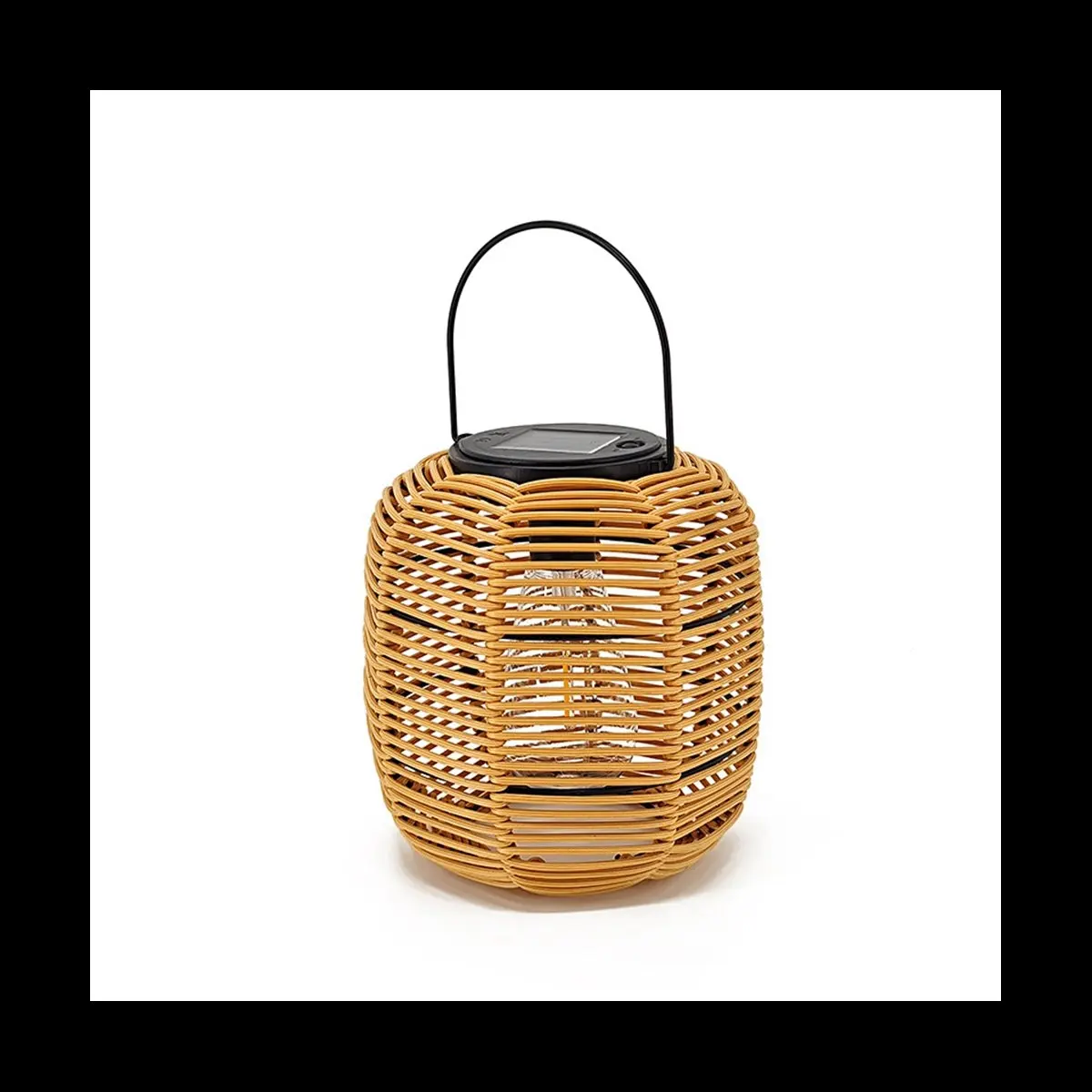 

Подвесной фонарь из ротанга на солнечной батарее, солнечный фонарь с ручкой, солнечный уличный фонарь, декоративные светильники для сада и двора