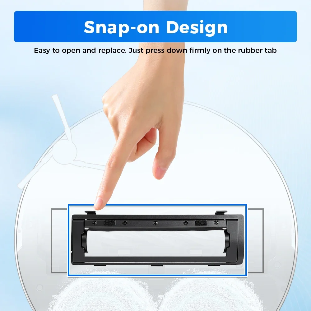 Vacuum Cleaner Rolling Brush Brush Cover Main Brush Guard Parts For Xiaomi Robot Vacuum S40 Pro OV71GL/5C OV42CN /H50 /H50 Pro