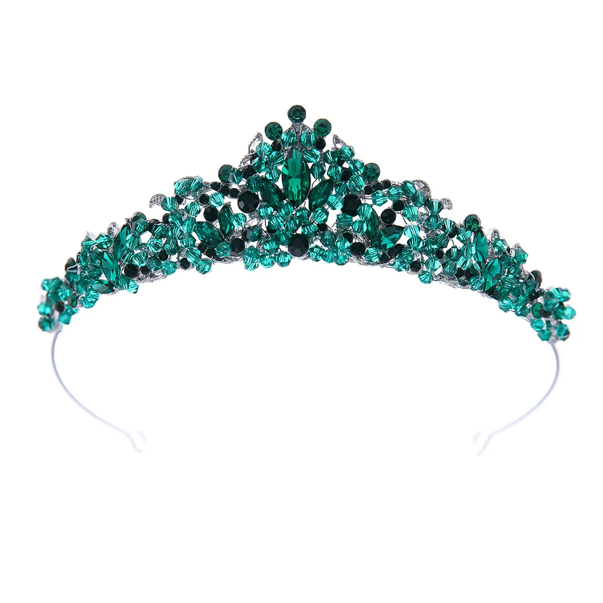 

Короны принцессы и диадемы для свадьбы, аксессуары для волос, маленькая свадебная тиара с кристаллами, корона для женщин, головной убор для девочек на день рождения