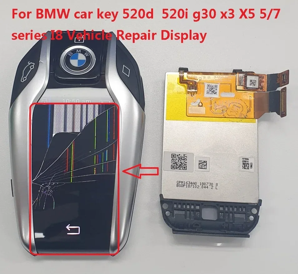 Datong Lcd Display For BMW Car Key 520d  520i g30 x3 X5 5/7 Series I8 Vehicle screen With Touch Panel