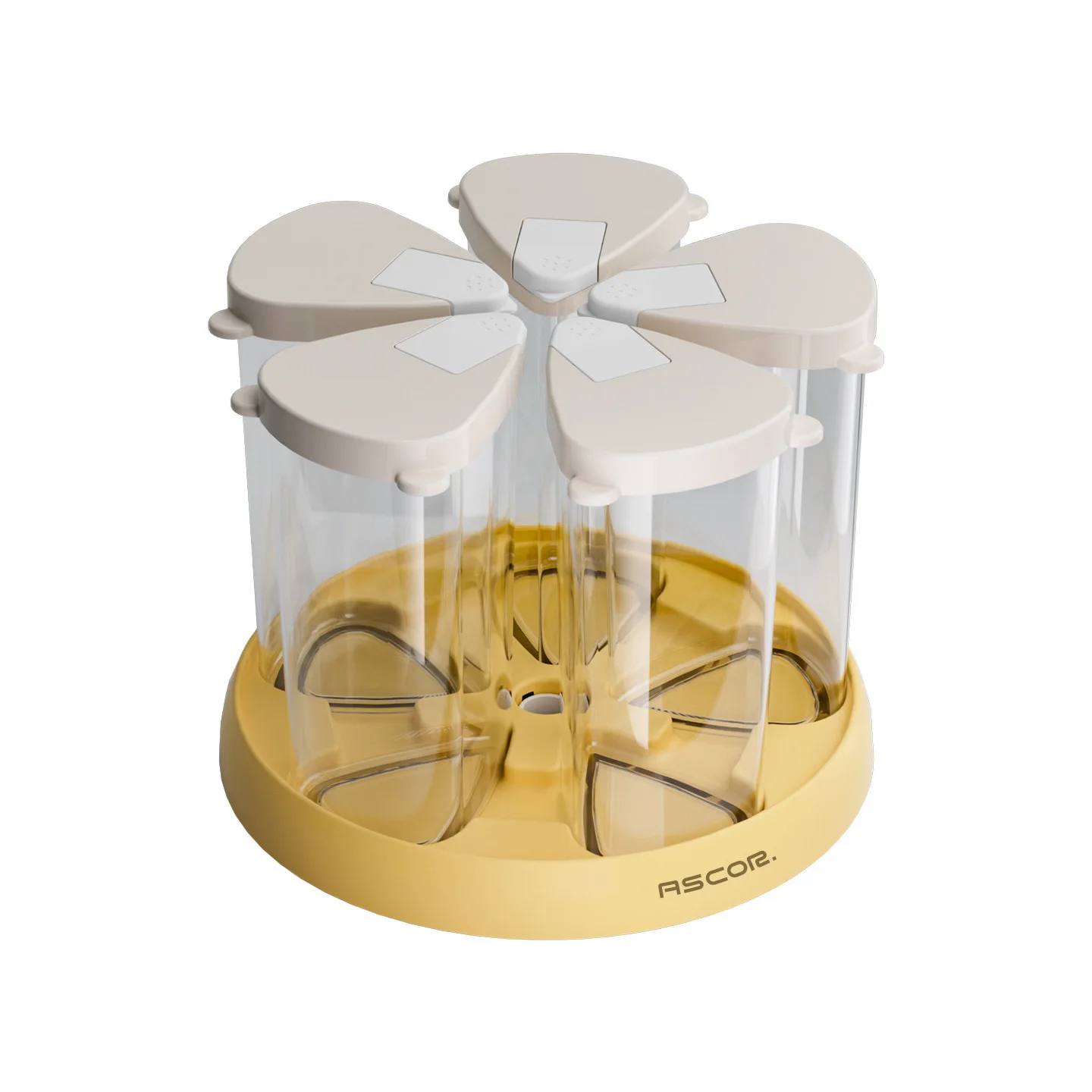 Five grain and miscellaneous grain storage box rotating rice bucket household grain moisture-proof storage tank, sealed bucket