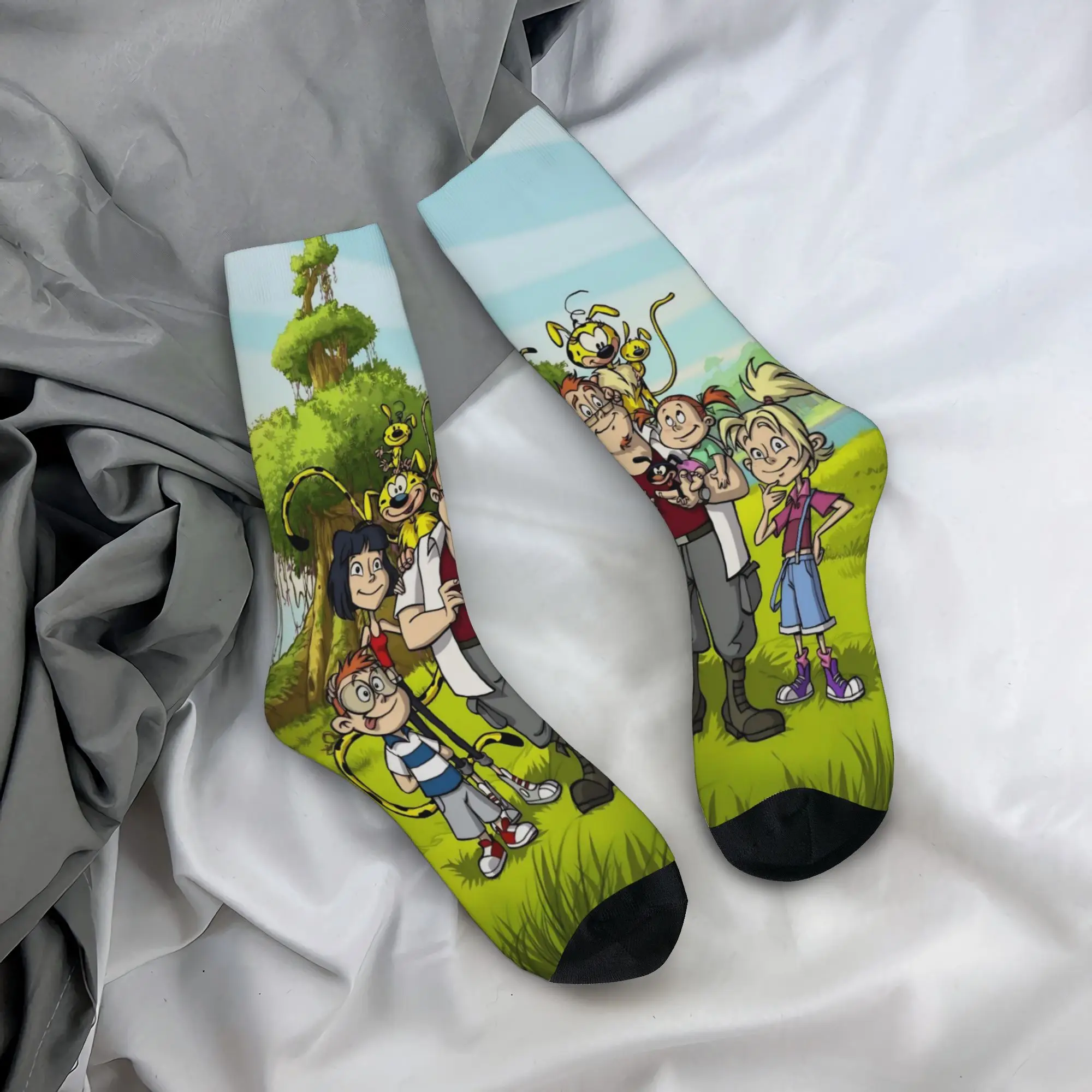 Marsupilamis Socks for Women Men Accessories All Season  Super Soft Crew Socks Breathable