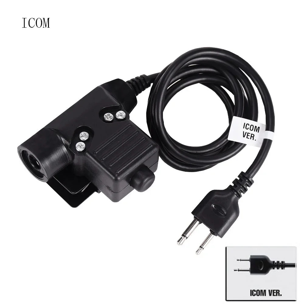 U94 PTT Icom / Kenwood/Midland/Talkabout Motorola/auriculares para teléfono móvil PTT para gama completa de auriculares tácticos