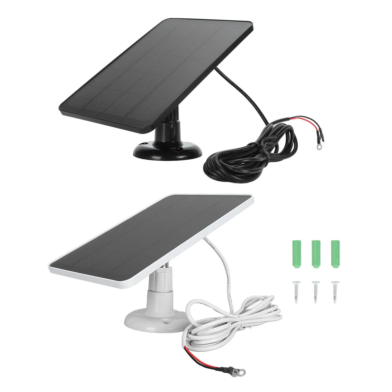 Solar Panel Camera  360 Degree Adjustable Stand IP66 Waterproof Solar Camera  for Doorbell 3 for Doorbell 4 Plus